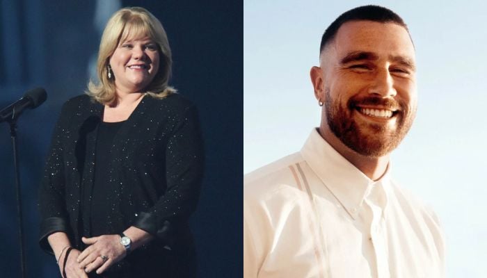 Travis Kelce joins Taylor Swift’s mom for a special night