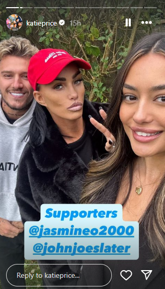 Katie Price shares sneak-peek into family outing amid sons football match