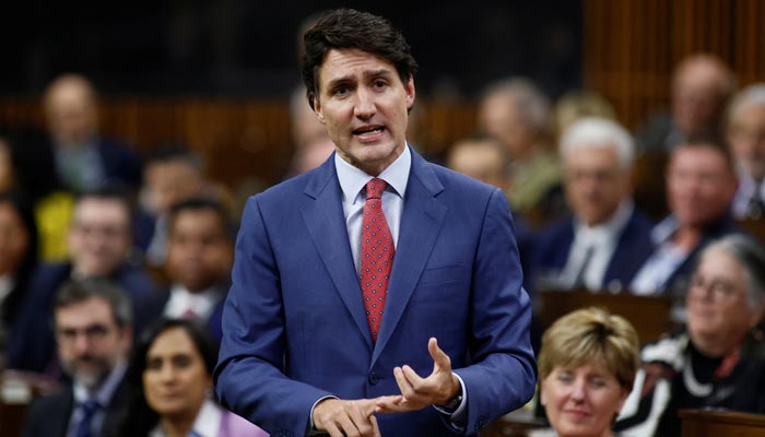 Canadas Prime Minister Justin Trudeau speaks during Question Period in the House of Commons on Parliament Hill in Ottawa, Ontario, Canada October 23, 2024. — Reuters