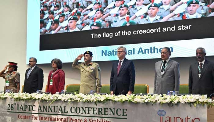 IAPTC is being hosted for the first time in Pakistan at the Centre for International Peace and Stability (CIPS), NUST in Islamabad from November 4-8. — ISPR