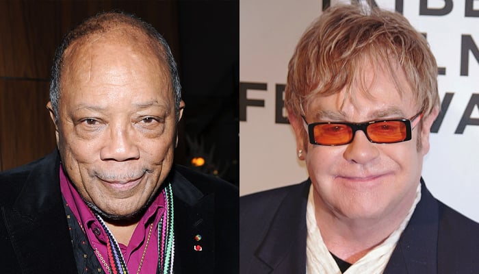 Elton John pays tribute to incredible Quincy Jones