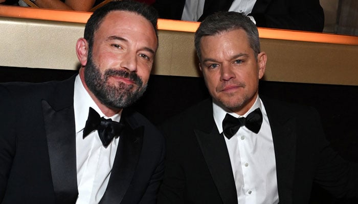 Ben Affleck, Matt Damon tease new project with growing out beards together