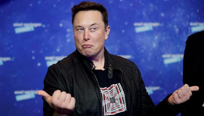 X owner and Tesla CEO Elon Musk grimaces after arriving on the red carpet for the Axel Springer award, in Berlin, Germany, December 1, 2020. — Reuters