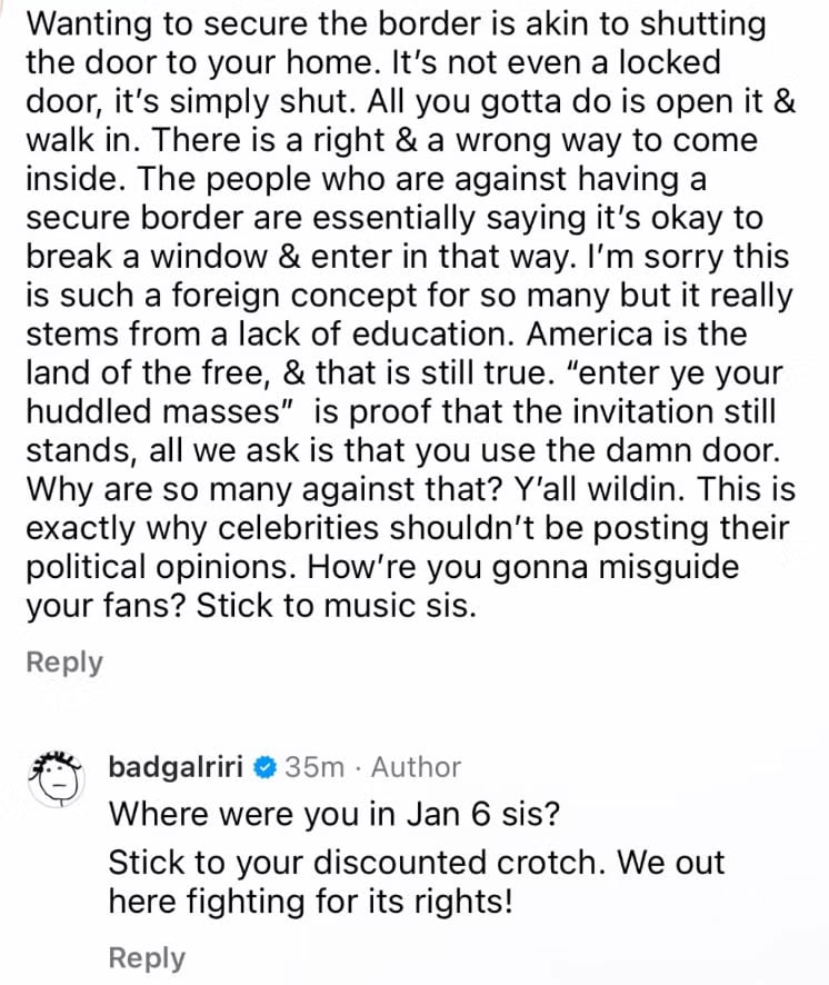 Rihanna gives befitting replies to trolls on social media