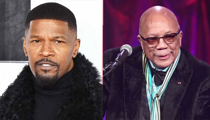 Jamie Foxx pays emotional tribute to late Quincy Jones