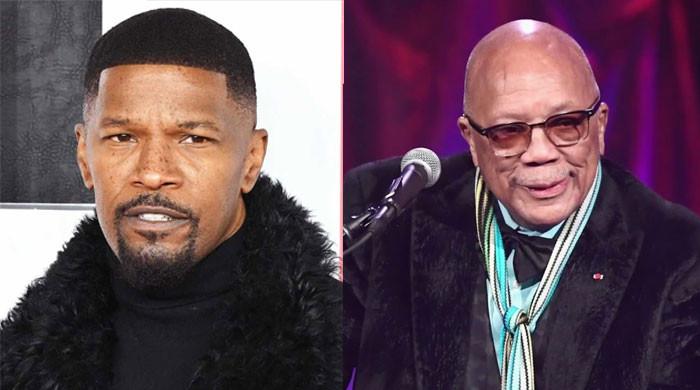 Jamie Foxx pays emotional tribute to late Quincy Jones