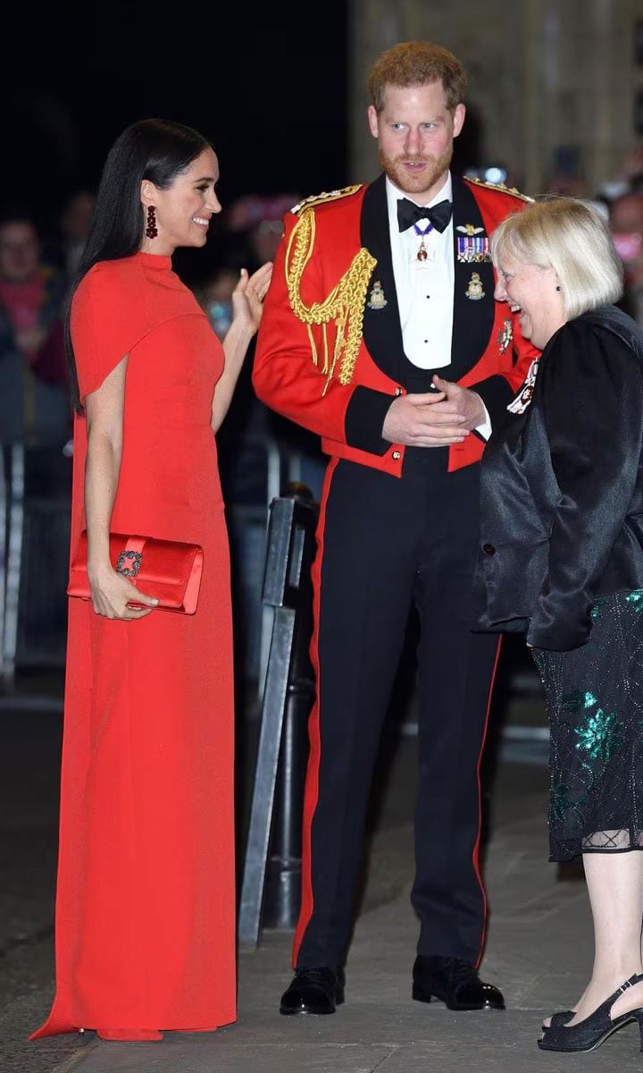 Meghan Markle and Prince Harry at the annual Mountbatten Festival of Music at the Royal Albert Hall,