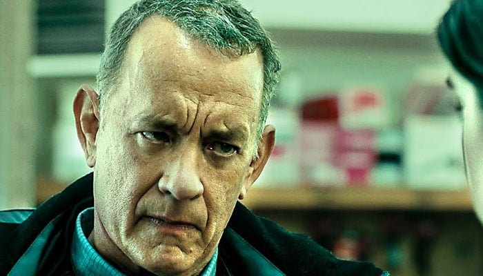 Tom Hanks shows rare side to the public: Fist fight