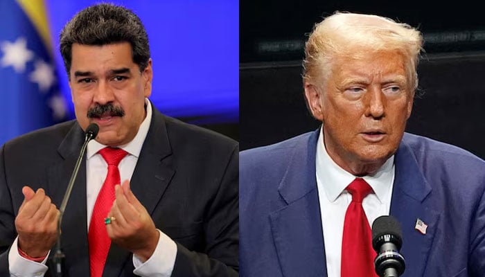 Venezuelas President Nicolas Maduro (left) and president-elect Donald Trump. — Reuters/Files