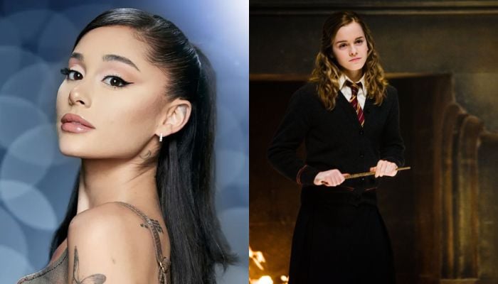 Ariana Grande channels her inner Hermione Granger with Emma Watson impression