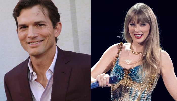 Ashton Kutcher proves hes a Swiftie after Taylor Swift Eras Tour concert attendance