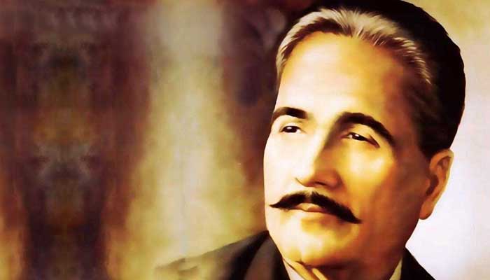 A portrait of countrys national poet Allama Iqbal. — State media/File