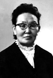 The picture reflects Ms.Khertek Anchimaa Toka the Head of the parliament of the Tuvan Peoples Republic. — X/@MissPavIichenko