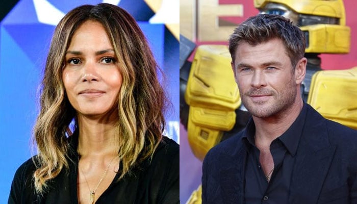 Chris Hemsworth, Halle Berry spotted filming new movie Crime 101