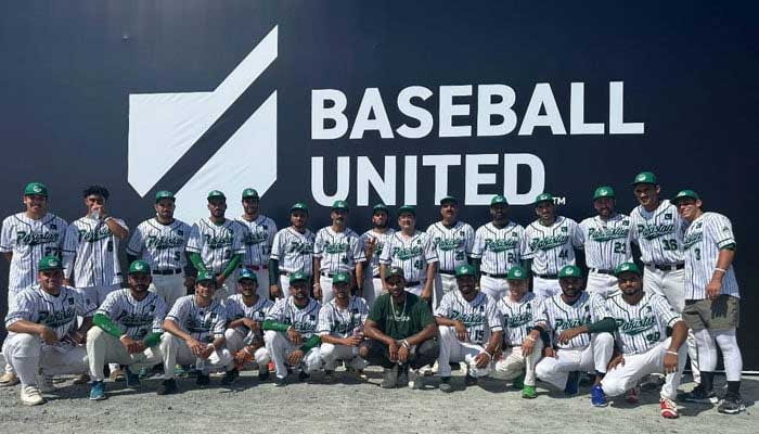 Pakistans Baseball team poses for a picture – Reporter