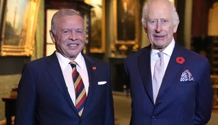 King Charles welcomes King Abdullah to Windsor Castle with special gift