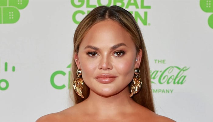 Chrissy Teigen makes stylish red carpet appearance at Innovation Awards