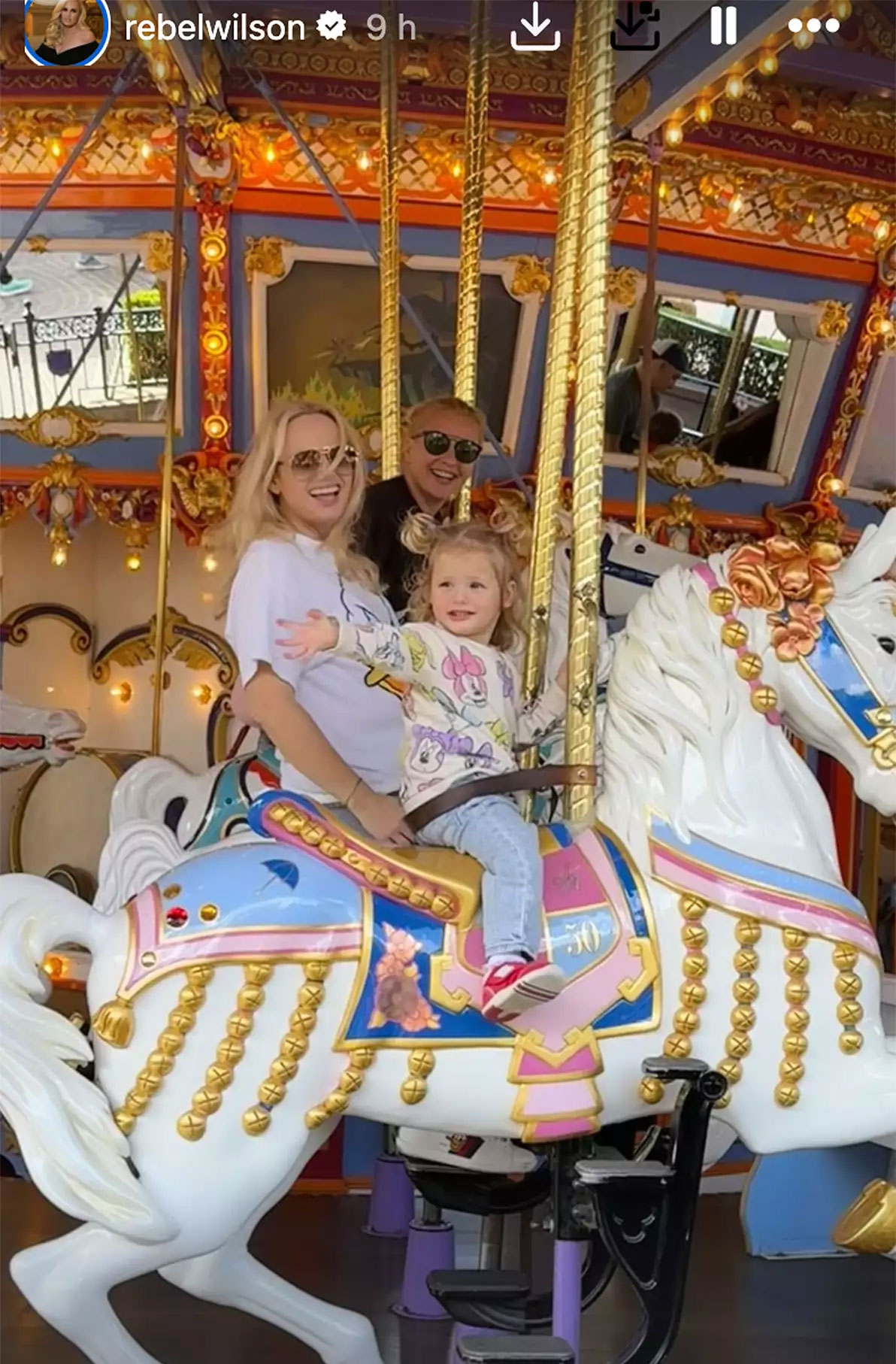 La petite fille de Rebel Wilson fête un anniversaire inspiré de Disney