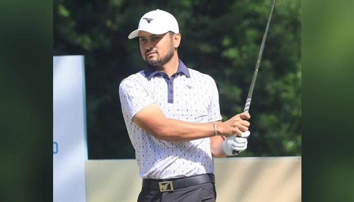 Pegolf Pakistan Ahmad Baig. — Disediakan oleh reporter