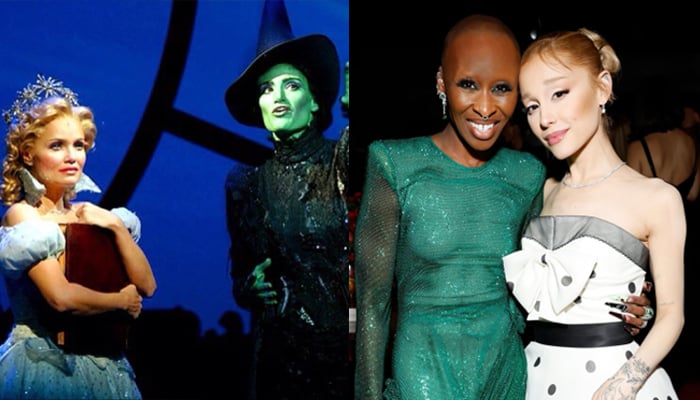 Ariana Grande, Cynthia Erivo receive support from Kristin Chenoweth, Idina Menzel