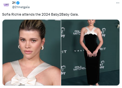 Sofia Richie grabs attention in sleek look at Baby2Baby Gala in L.A.