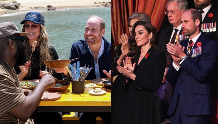 Heidi Klum reacts to Kate Middleton, Prince William joint appearance