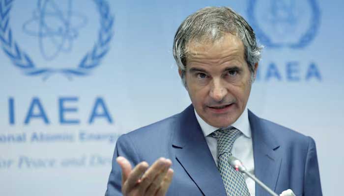 International Atomic Energy Agency (IAEA) Director General Rafael Grossi addresses media during their Board of Governors meeting in Vienna, Austria, September 9, 2024. — Reuters