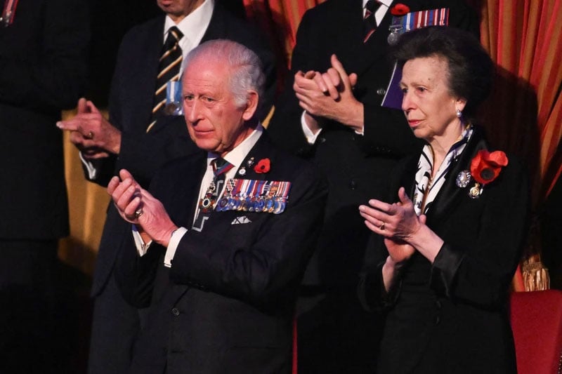 Remembrance Day 2024: King Charles and Princess Anne