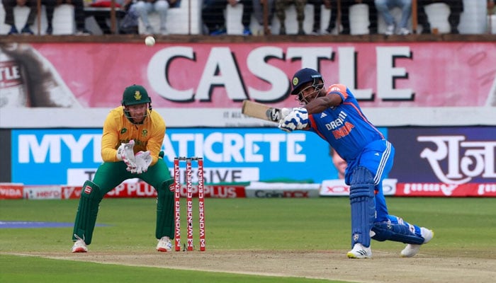 Indias Sanju Samson in action. — Reuters/file