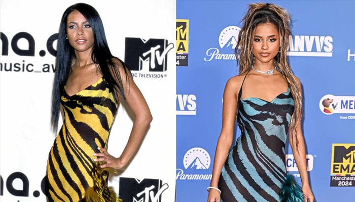 Tyla channels late Aaliyahs fashion sense at the 2024 MTV EMAs