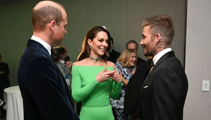 David Beckham reacts to Kate Middletons return to royal duties