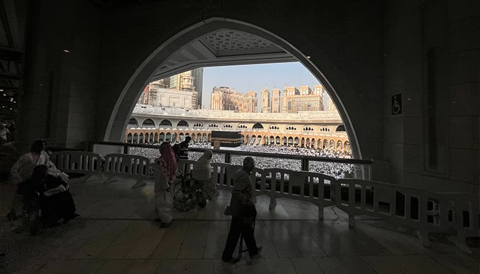 Pilgrims go around the Kaaba as they perform Tawaf at the Grand Mosque, ahead of the annual Hajj pilgrimage, in Makkah, Saudi Arabia, June 8, 2024. — Reuters