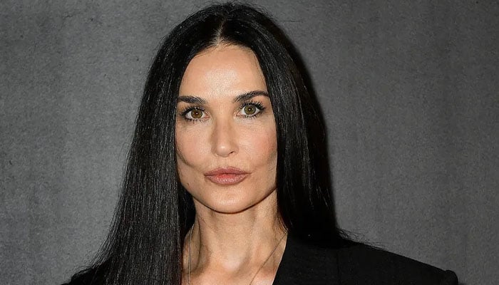 Demi Moore glams up in all black for Landman premiere