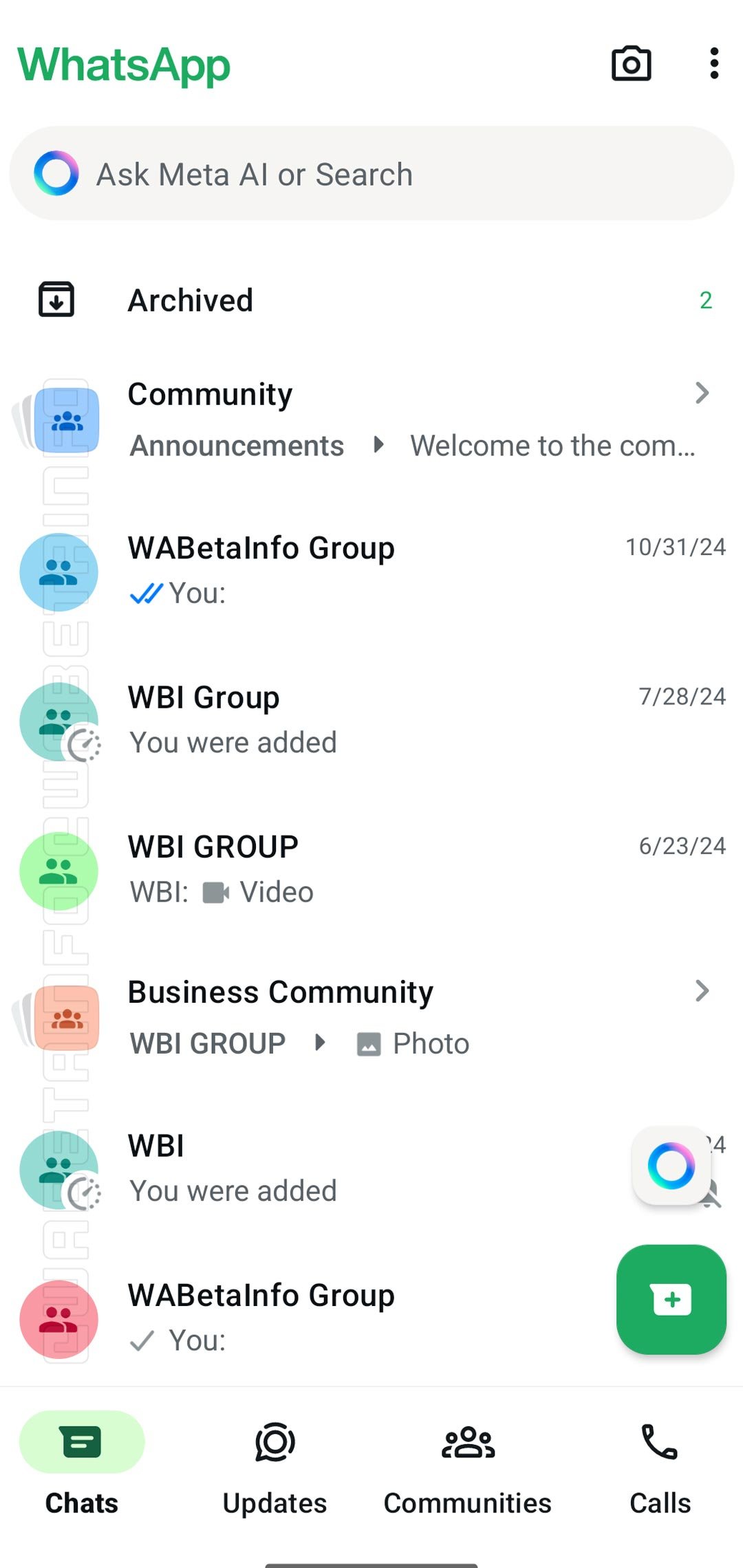 This screenshot shows the upcoming WhatsApp feature. — WABetaInfo