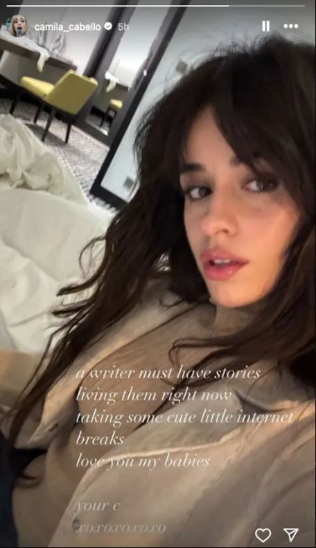 Camila Cabello embarks on living her stories