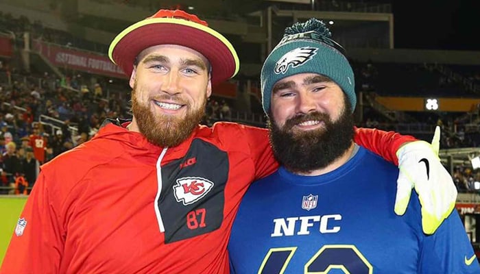 Travis, Jason Kelce give insights into very happy relationships