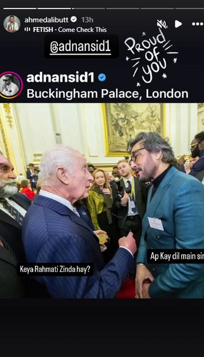 Celebrities react as King Charles welcomes Adnan Siddiqui to Buckingham Palace