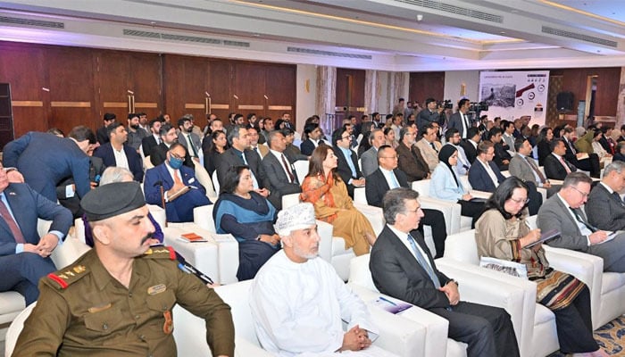 People belonging to different walks of lives attend Margalla Dialogue 2024, Islamabad, November 15, 2024. — ISPR