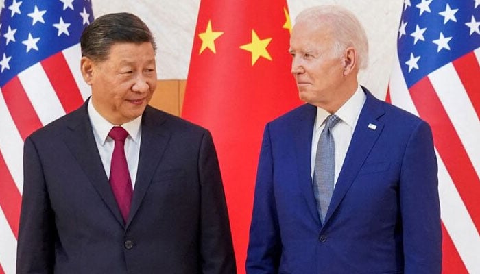 US President Joe Biden meets with Chinese President Xi Jinping on the sidelines of the G20 leaders summit in Bali, Indonesia, November 14, 2022. — Reuters