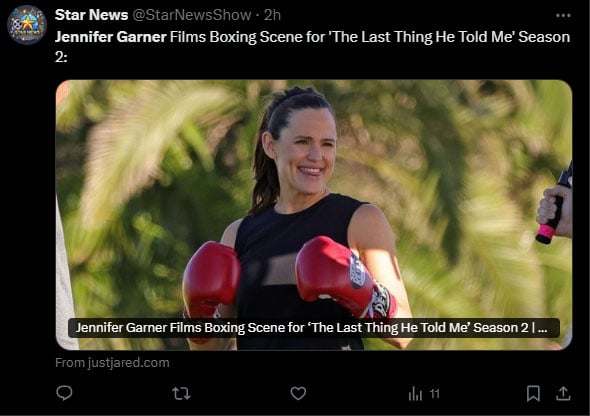 Jennifer Garner plays main character Hannah Hall in ‘The Last Thing He Told Me’