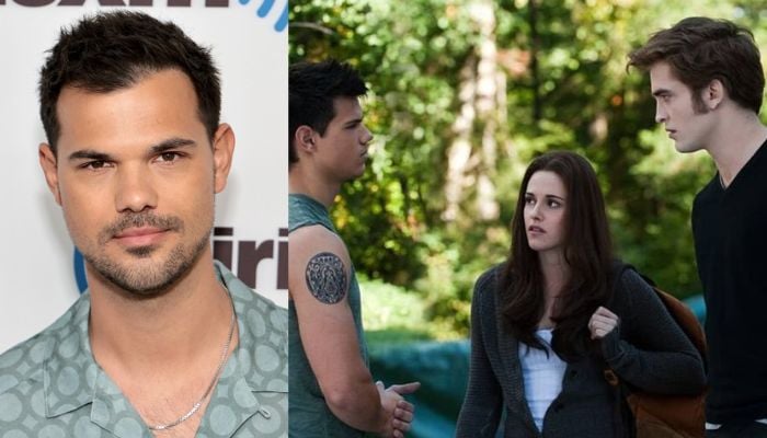 Taylor Lautner wins viral trend with hilarious Twilight costar Robert Pattinson jab