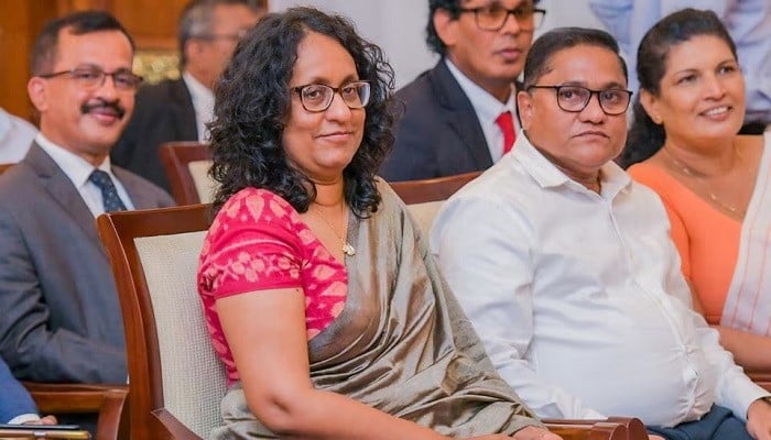 Sri Lankan Prime Minister Harini Amarasuriya is seen during her swearing-in ceremony, at the Presidential Secretariat, in Colombo, Sri Lanka, September 24, 2024. — Reuters