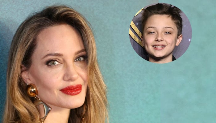 Angelina Jolie brings rarely-seen son Knox to Governors Awards 2024