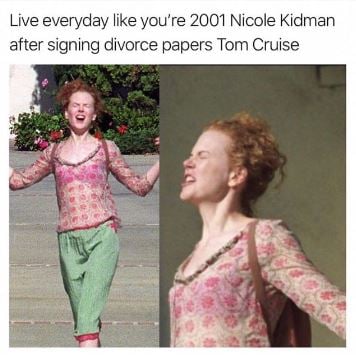 Nicole Kidman discusses viral Tom Cruise divorce meme: the actual image