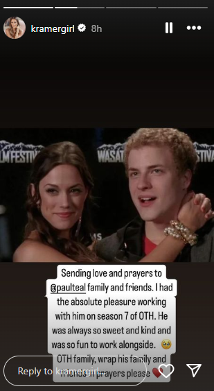 One Tree Hill cast pays touching tributes to Paul Teal after his passing