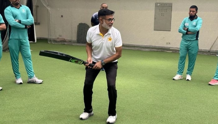 Shahid Aslam at the National Cricket Academy. — LinkedIn/File