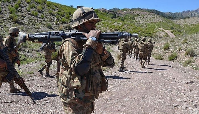 Pakistan Army soldiers seen in this undated photo. — ISPR/File