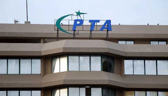 A view of the Pakistan Telecommunication Authority (PTA) building in Islamabad. — AFP/File