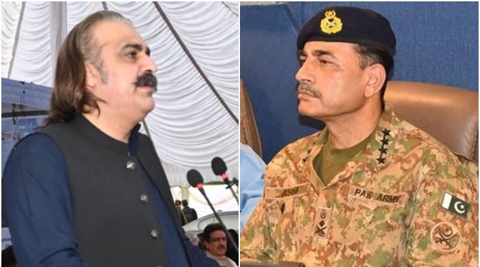 Gen Asim Munir’s appreciation for KP CM Gandapur