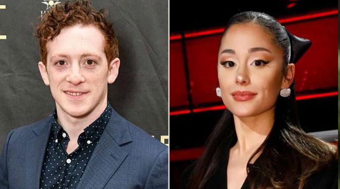 Ethan Slater teases ‘Wicked’ set moments with girlfriend Ariana Grande